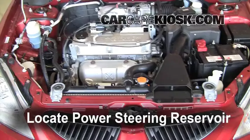 2005 Mitsubishi Lancer ES 2.0L 4 Cyl. Power Steering Fluid